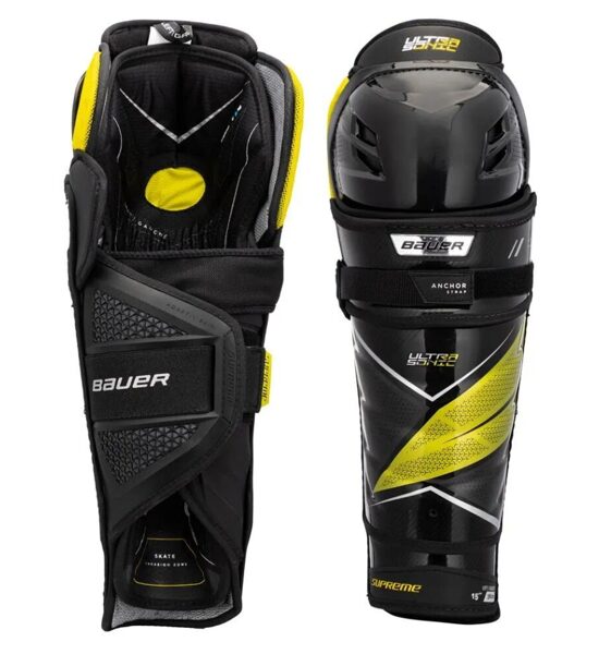 Bauer S21 Supreme UltraSonic Senior hokeja kājsargi