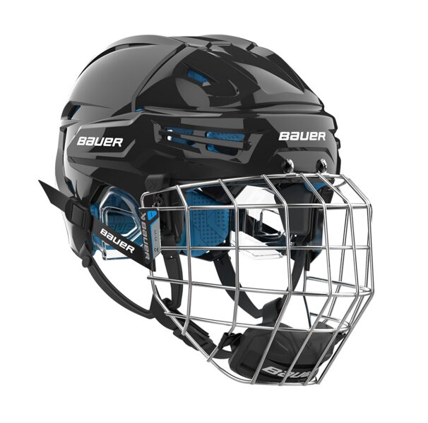Bauer S23 RE-AKT 65 COMBO Senior hockey helmet (black)
