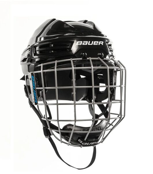 Bauer IMS 5.0 (II) Senior hockey helmet combo (black)